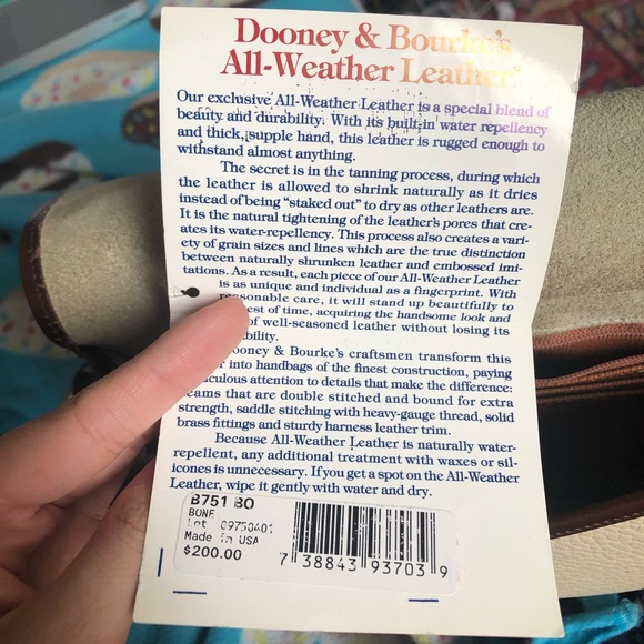 Leather Dooney & Bourke bag - Picture 5 of 8